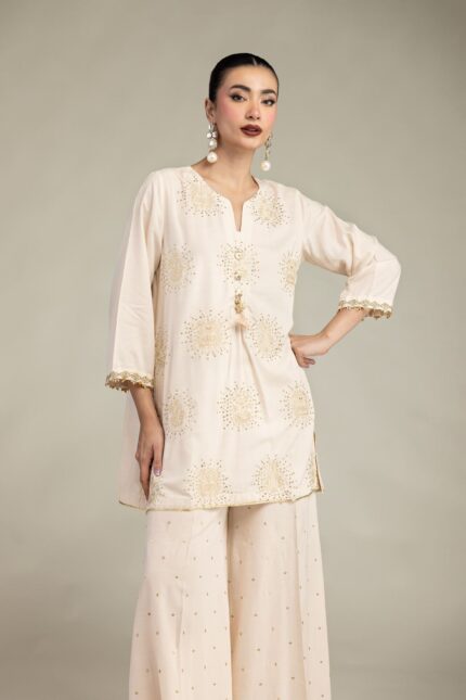 Short Silk Kurta - V2