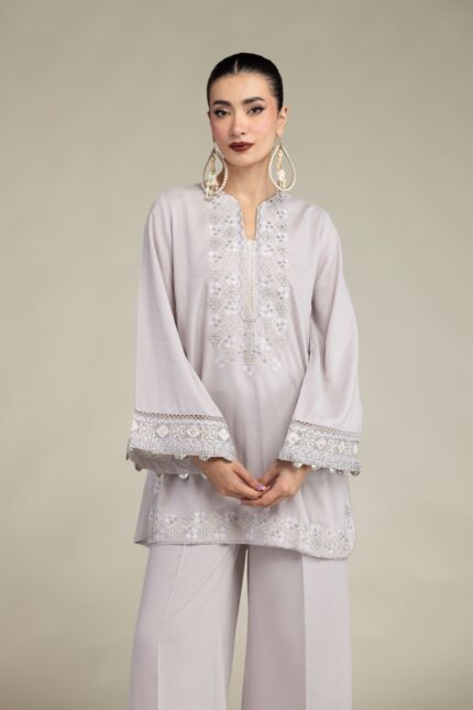 Silk Threadwork Kurta - V2