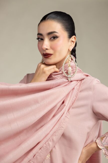 Light Pink Dupatta - V2