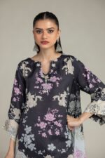 Short Black Kurta - V7