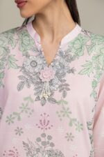 Floral Silk Kurta - V5