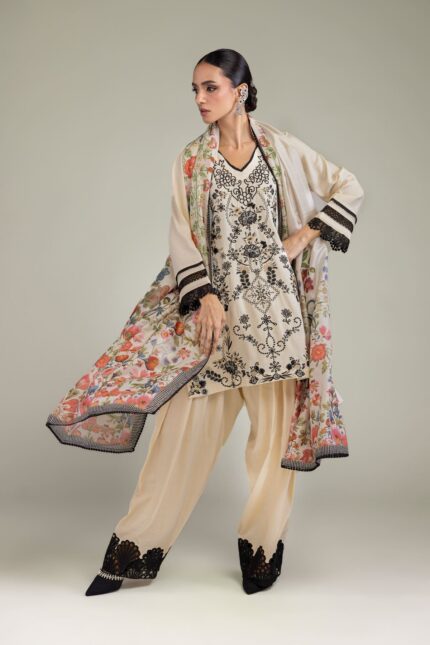 Raw Silk Kurta - V1