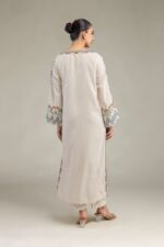Floral Silk Kurta - V7