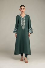 Green Silk Shalwar - V3