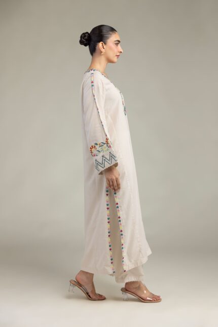 Raw Silk Pants - V2