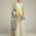 Short Floral Kurta - V1