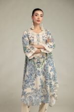 Floral Round-Neck Kurta - V5