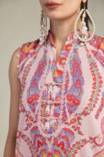 Pink Floral Kurta - V5