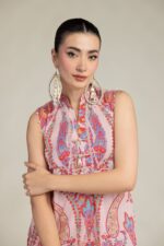Pink Floral Kurta - V7
