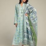 Long Floral Kurta - V1