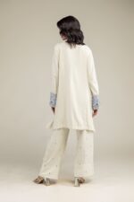 Floral V-Neck Kurta - V7