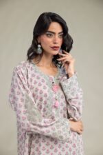 Floral Silk Kurta - V4
