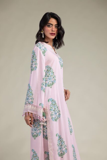 Long Pink Kurta - V2