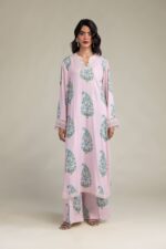 Long Pink Kurta - V8