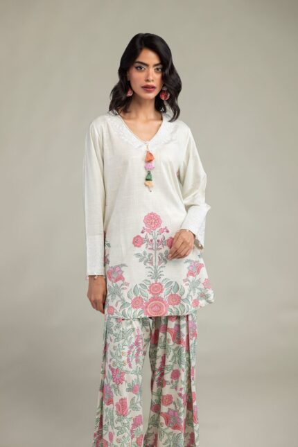 Short Silk Kurta - V2