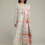 Floral Silk Pants - V1