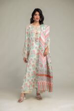 Floral Silk Pants - V1