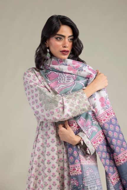 Floral Mesuri Dupatta - V2