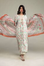 Floral Mesuri Dupatta - V2