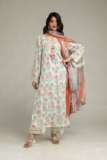 Floral Mesuri Dupatta - V4