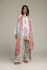 Floral Mesuri Dupatta - V7