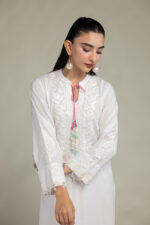 White Silk Kurta - V3