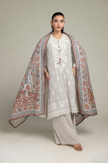 Floral Longline Kurta - V1