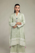 Floral Silk Kurta - V5