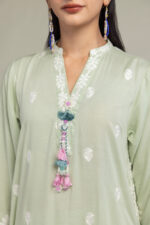 Floral Silk Kurta - V7
