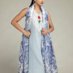 Sleeveless V-Neck Kurta - V1