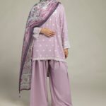 Solid Lavender Shalwar - V1