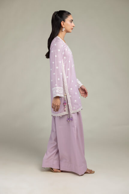 Solid Lavender Shalwar - V2