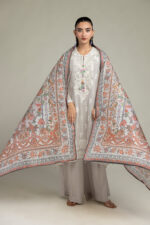 Floral Silk Dupatta - V2