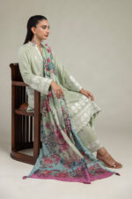 Silk Floral Dupatta - V1