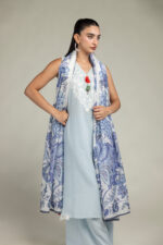 Floral Silk Dupatta - V3