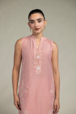 Sleeveless Pink Kurta - V5