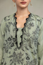Floral Silk Kurta - V4