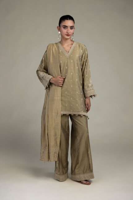 Raw Silk Kurta - V1