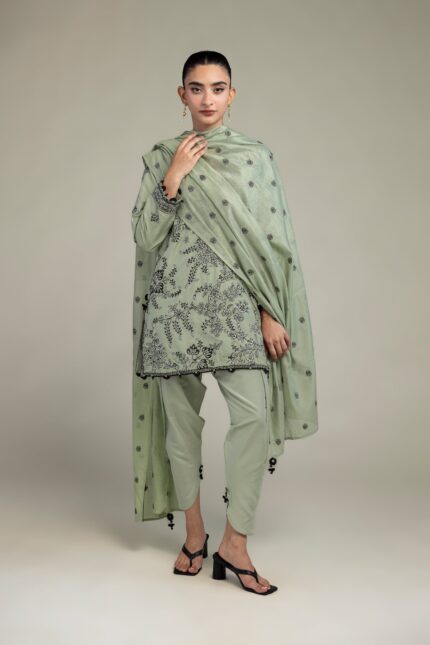 Raw Silk Shalwar - V1