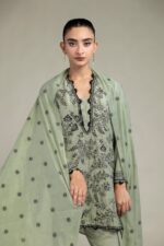 Floral Cotton Dupatta - V1