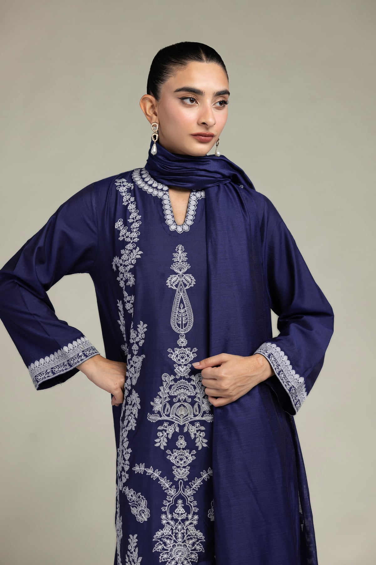 2-26-303-C-I1-VG_MULTI-1 Cotton Net Dupatta - V1