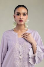 Lavender Silk Kurta - V4