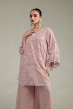 Floral Silk Kurta - V6
