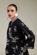 Black Silk Kurta - V3