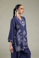 Floral V-Neck Kurta - V4