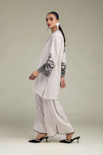 Raw Silk Pants - V2