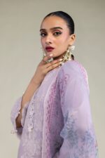 Chiffon Floral Dupatta - V4