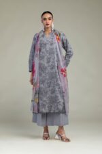Floral Chiffon Dupatta - V7