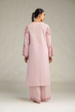 Pink Longline Kurta - V7