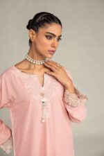 Pink Silk Kurta - V4
